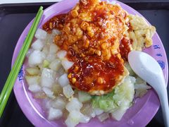 肉沫滑蛋饭-清华大学-观畴园餐厅