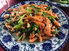 葱爆漓江虾-生态苑农庄(十里画廊遇龙河店)