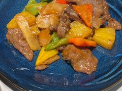 紫萝炒牛肉-稻香海鲜饭店(第一国际店)
