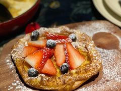 荷兰煎饼和季节水果配海鲜汁-第101座花园餐厅(湖滨88店)