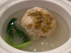 蟹粉狮子头-怡园饭店-餐厅(四望亭店)