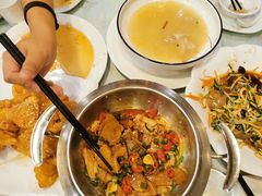 干锅土豆片-黄家饺子东北特色菜馆(湖滨商业街店)