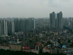 窗外的景色-华厦大酒店·桃源西餐厅·自助餐