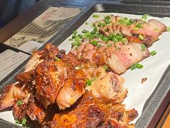 绿茶烤鸡烤肉合拼-绿茶餐厅(松江万达店)