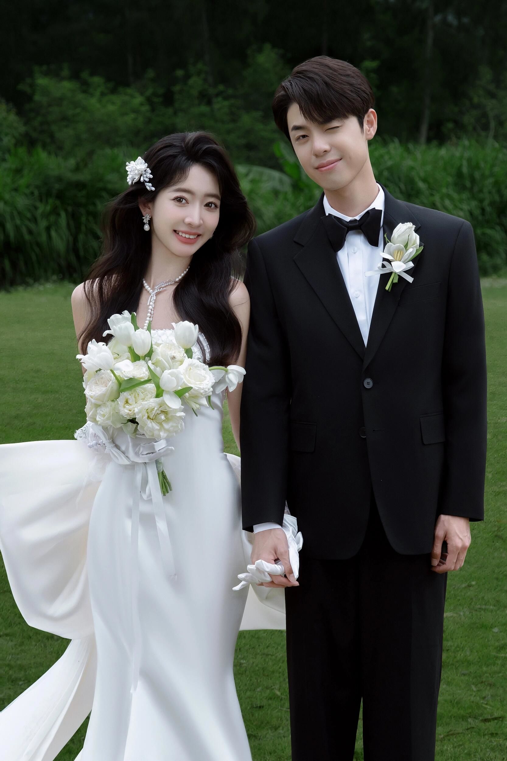 00后有属于自己的森林婚礼婚纱照🍃