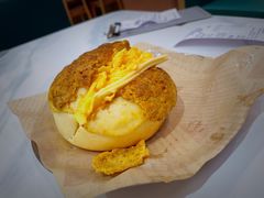 炒蛋芝士菠萝包-香港深仔记茶餐厅(东门店)