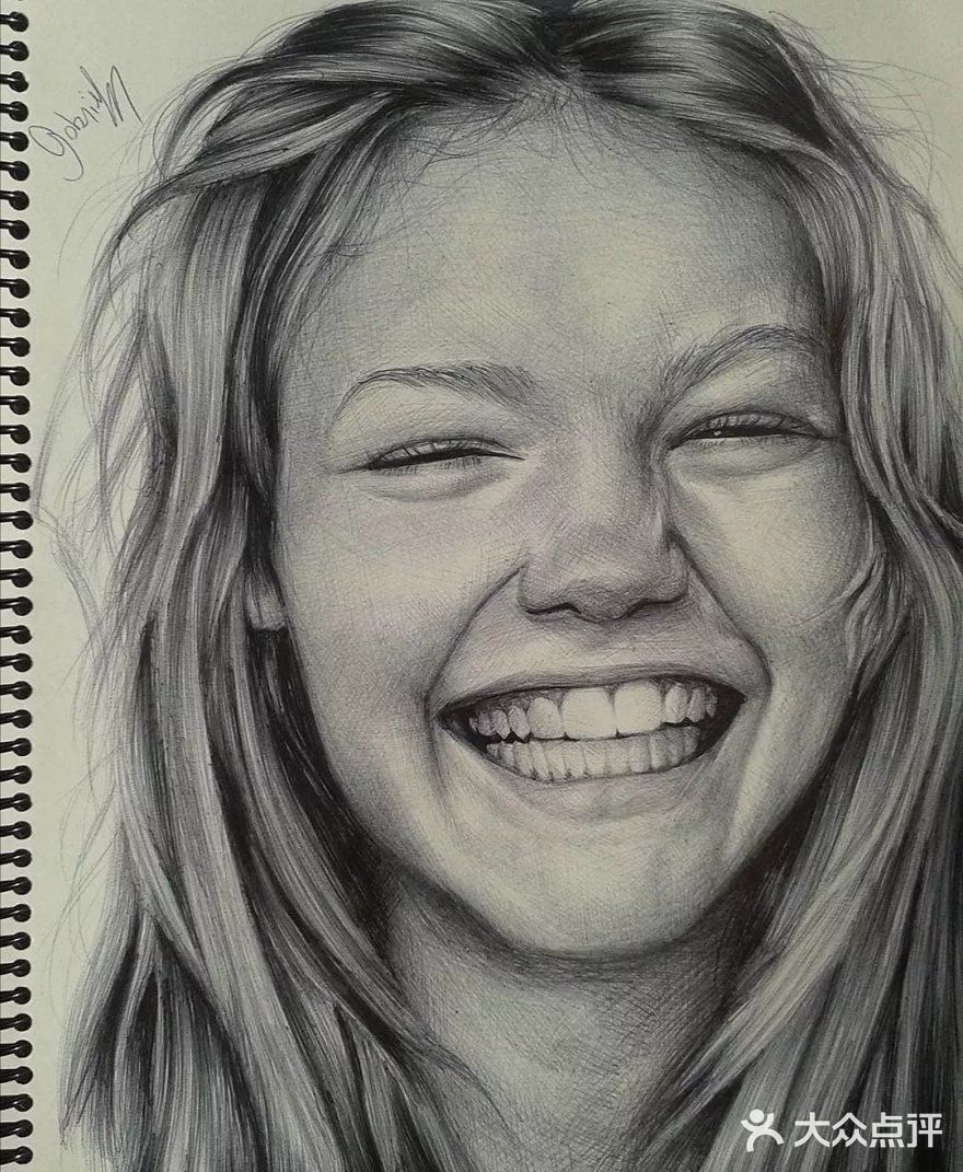 如此夸张的表情,显示出他扎实的素描功底[礼花][礼花][礼花]