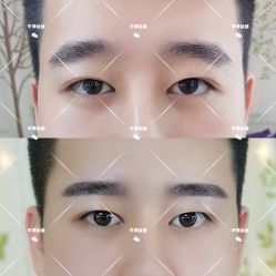 男士韩式眉-平萍纹绣韩式半永久定妆