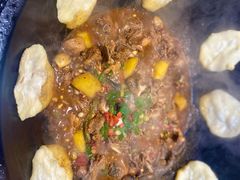 地锅贴饼-地锅公社·现炒地锅鸡·地锅鱼·夜宵(罗锦路店)