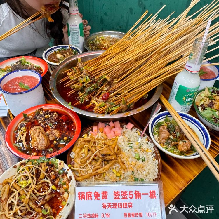 成都西南财大附近，平价好吃的串串香