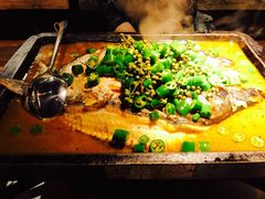 -探鱼·鲜青椒爽麻烤鱼(银泰城店)