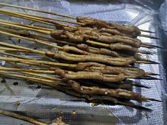 烤鸭肠-勃利地摊·勃立小串烧烤