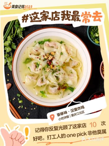 今年，我探索了重庆的60家美食，其中有一些真的对我很