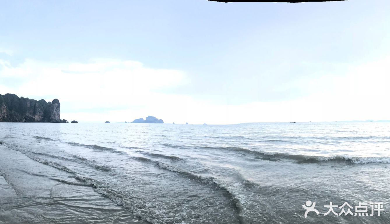 位于泰国甲米的奥南海滩，距离我们酒店十多分钟