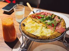 榴莲➕帕尔马火腿双拼披萨-Primo·丽莫意大利窑烤披萨