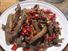 干煸泥鳅-胡胖子有点味·湘鄂菜(花桥中百仓储店)