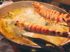 -鲜入围煮花胶鸡海鲜火锅