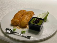 鹅肝酱葱油饼-九里云松·天香餐厅