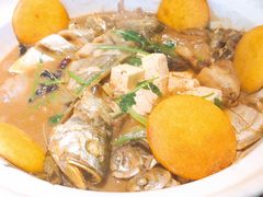 砂锅碟鱼头-吕氏疙瘩汤·私家菜馆(慈云寺店)