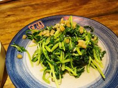 清炒鸡毛菜-兰溪小馆(东直门簋街店)