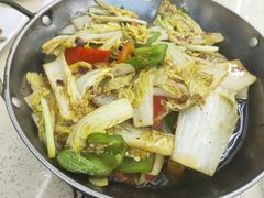 干锅娃娃菜-渔中舟海鲜大排档(普陀沈家门店)