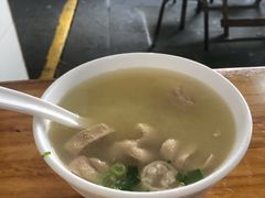 肥肠豆汤-温记府廟豆汤饭·始于1955年(海椒店)