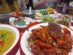 -在老街·淮安大排档·甜麻干煸龙虾·烧烤(河下古镇店)