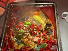 -探鱼·鲜青椒爽麻烤鱼(广州欣荣广场店)