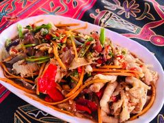 老挝舂鸡脚-半坡九号老挝冰咖啡