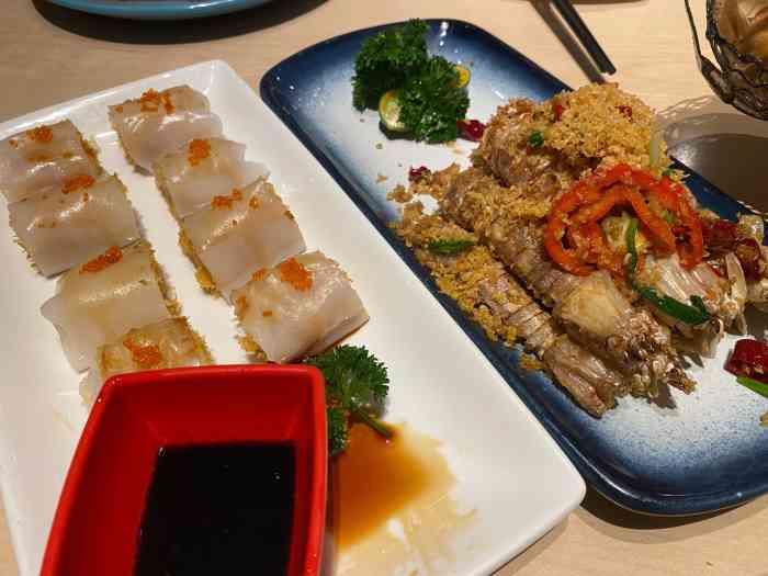 避风塘(镇江八佰伴店)-"点太多了.不过还是吃完了.很好吃.