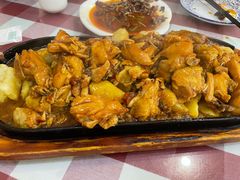 铁板鸡炒鸡-桃子餐厅·天津菜(王顶堤总店)