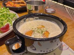 蘑菇奶油汤-机器人火炉披萨