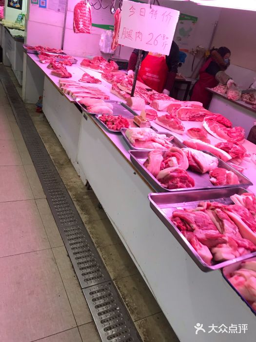 彭盛菜市场自助取餐区图片