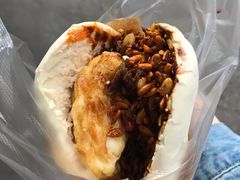 咸蛋黄-老马家马蓉蛋菜夹馍·腊牛肉夹馍(回民街店)