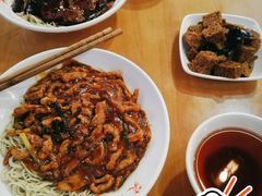 红油虾酱肉丝拌面-笑笑面家(白兰路店)