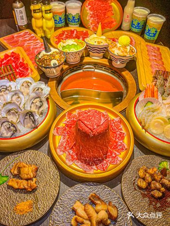 N刷北京路人气王自助餐海鲜刺身M9和牛200+款美食放题