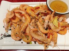 水煮红虾-老四美食