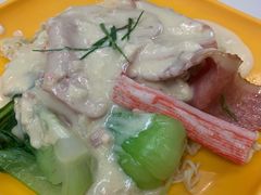 芝士培根烟肉火腿捞丁-華歡冰室-WahFoon(吉大店)