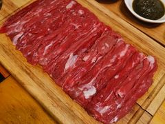 鲜切后腿站板肉-禾记花园涮肉餐厅