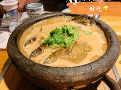白洋淀石锅嘎鱼-小放牛炒菜馆(中山路乐汇城店)