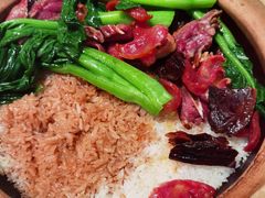 招牌腊味煲仔饭-肥仔文澳门猪骨煲(南京西路店)