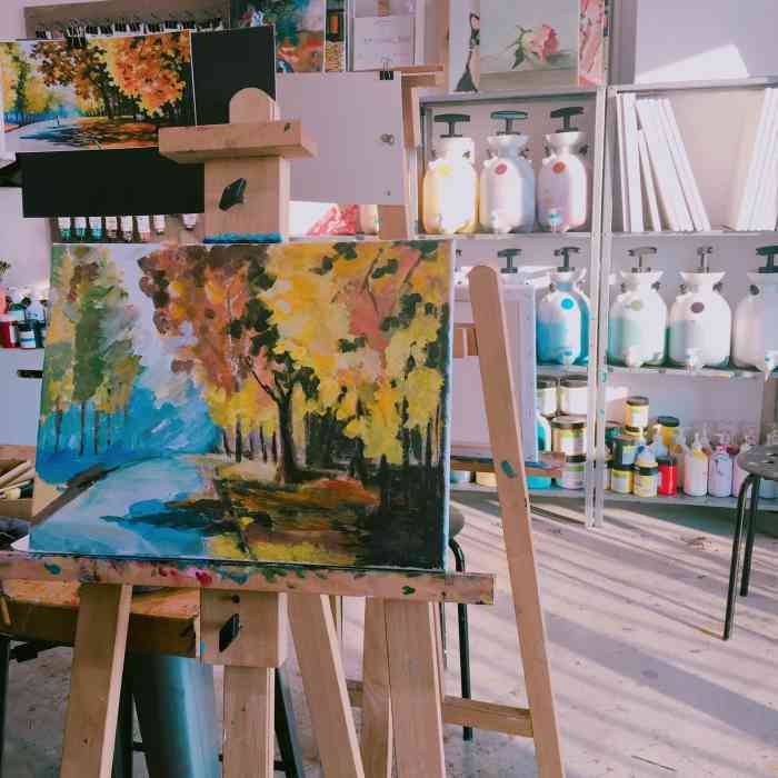 withinhouse油画银饰diy工作室-"这绘画技术高的,连我自己都不知道我