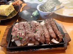 烤牛腹肉沙拉-九州酒场ひこぞう(1号店)