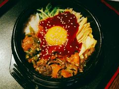 泡菜五花肉石锅拌饭-汉米达特色料理餐厅(郴州友阿国际广场店)