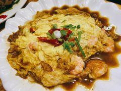 虾仁炒蛋-聪辉同安老美食饭店(大元路店)