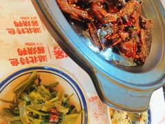 芥末空心菜-回味黑鸭煲·始于2006(万松园店)