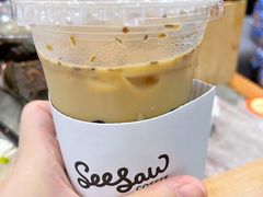 繁星桂花拿铁-Seesaw Coffee(苏州中心店)
