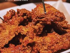 蒜香酱油无骨炸鸡-包装马车·韩国料理·포장마차