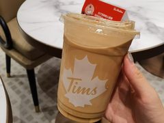 燕麦澳白-Tims天好咖啡·贝果(雁展路万象天地店)