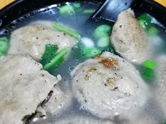 牛肉饼汤-汕尾小吃铜盘推(埔尾篮球场店)